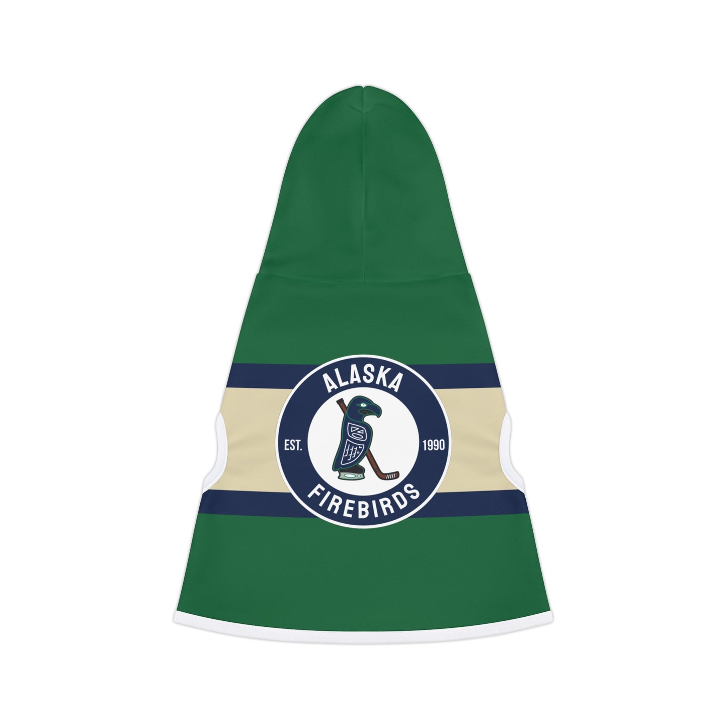 Alaska Firebirds Pet Hoodie