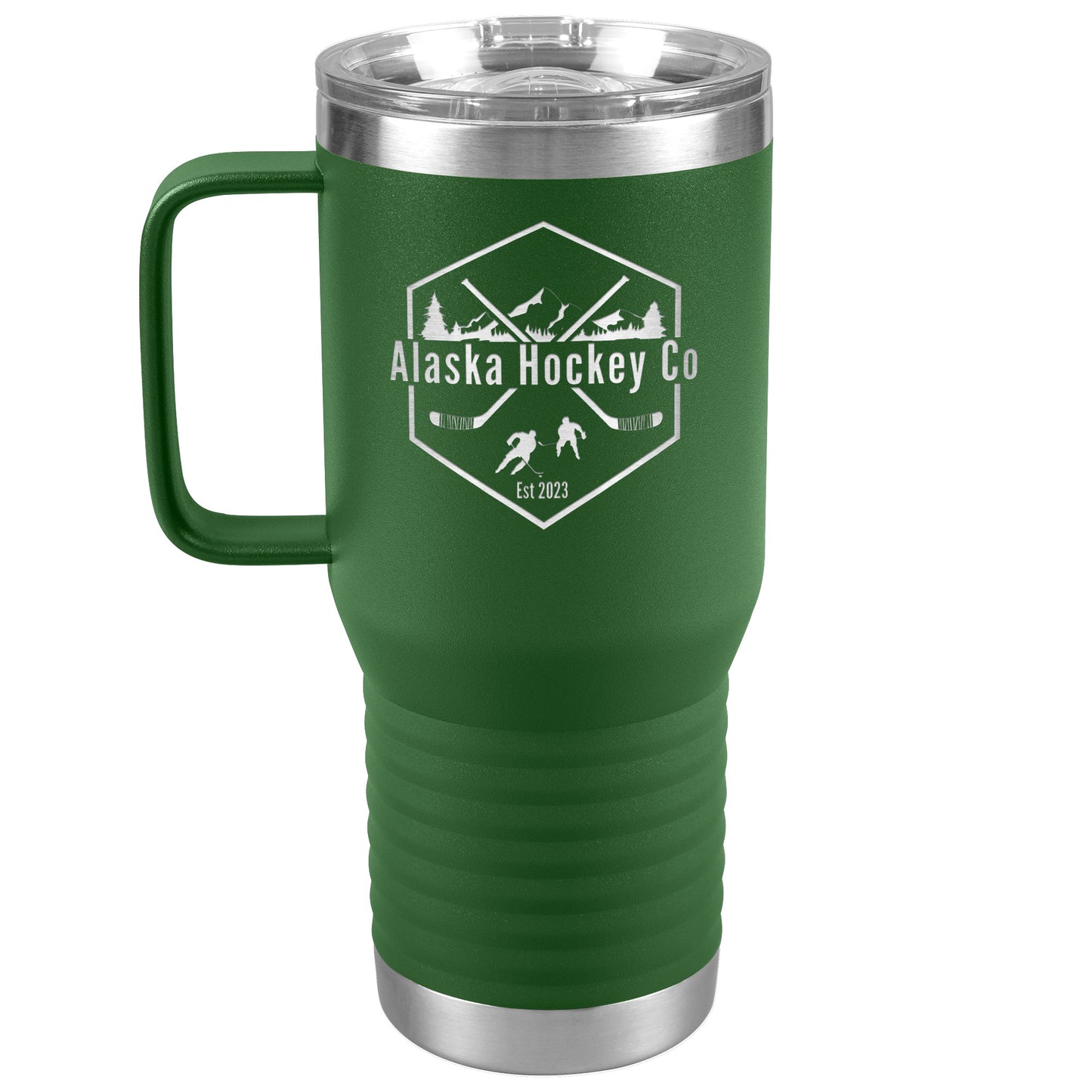 Alaska Hockey Co 20oz Travel Tumbler