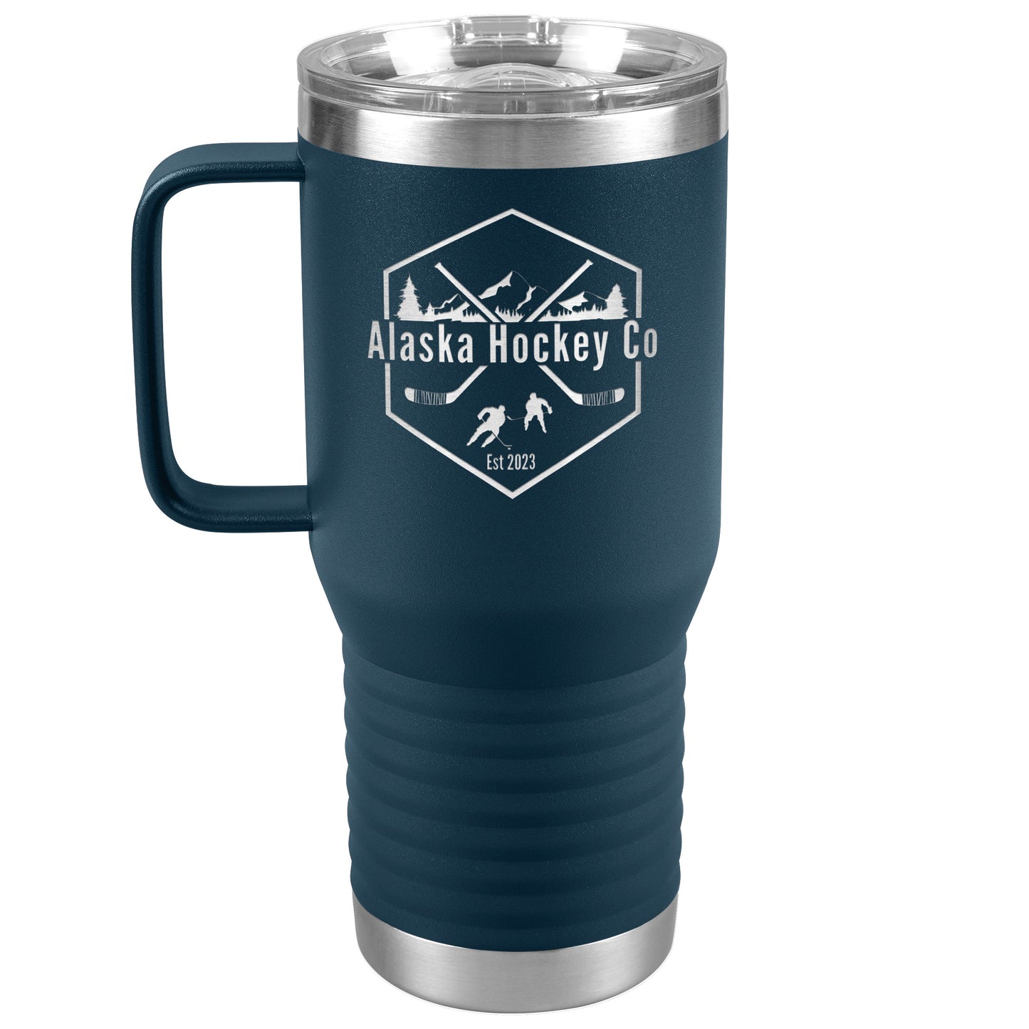 Alaska Hockey Co 20oz Travel Tumbler