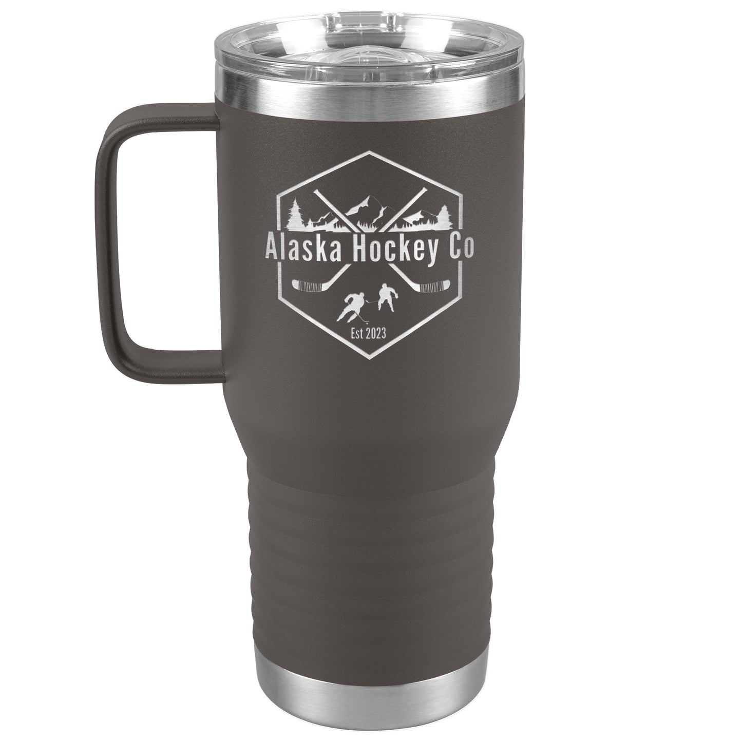 Alaska Hockey Co 20oz Travel Tumbler