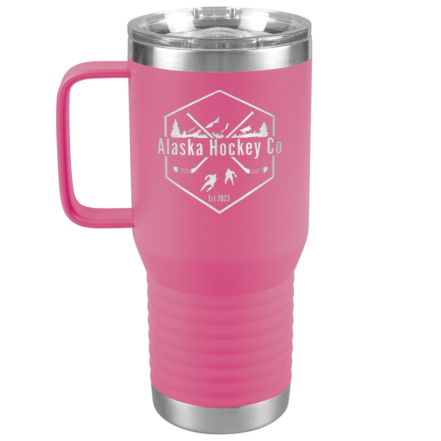 Alaska Hockey Co 20oz Travel Tumbler
