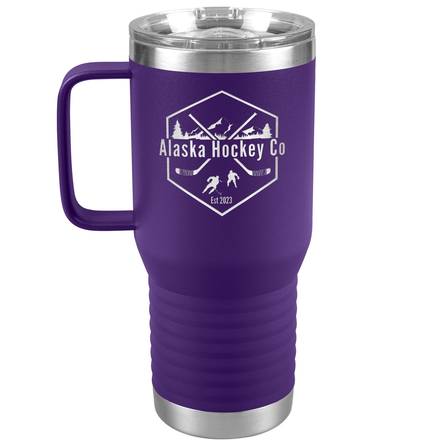 Alaska Hockey Co 20oz Travel Tumbler