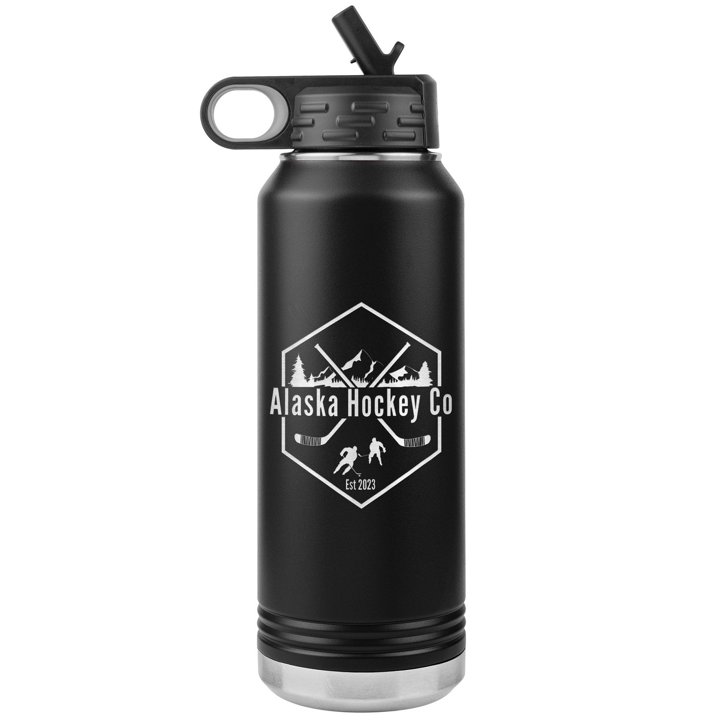 Alaska Hockey Co 32oz Insulated Water Bottle
