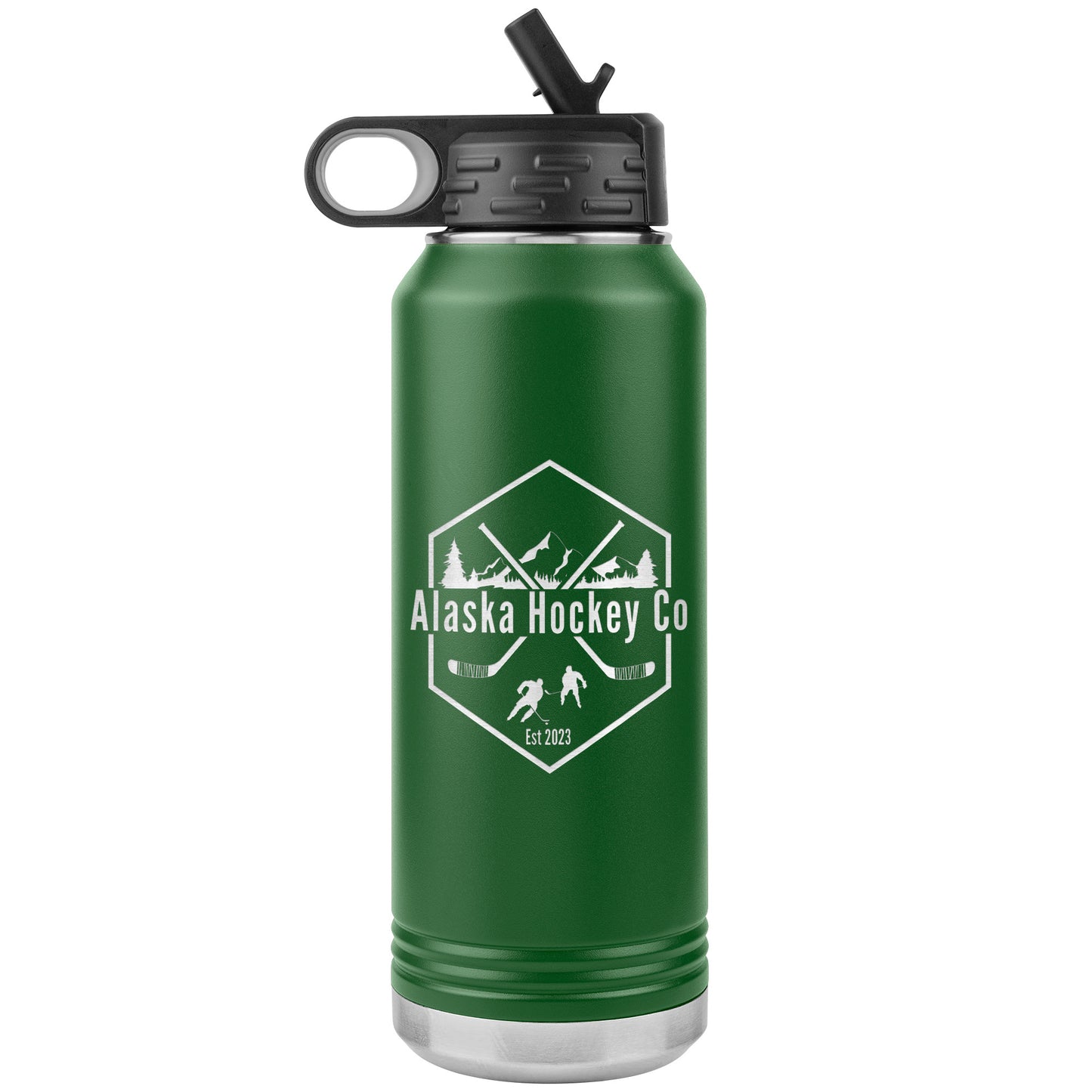 Alaska Hockey Co 32oz Insulated Water Bottle