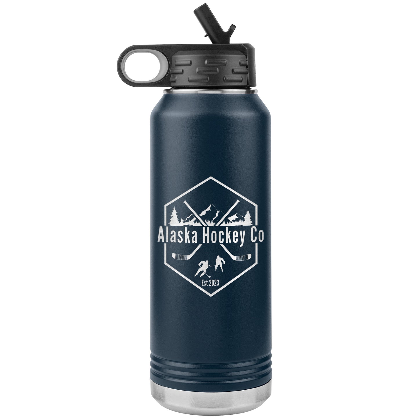 Alaska Hockey Co 32oz Insulated Water Bottle