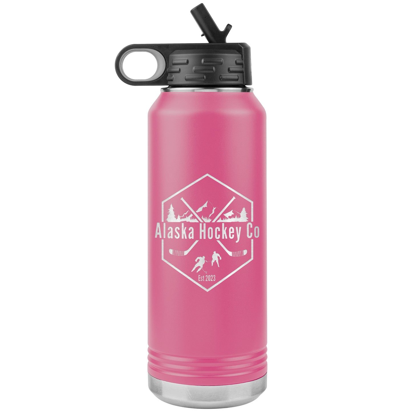 Alaska Hockey Co 32oz Insulated Water Bottle