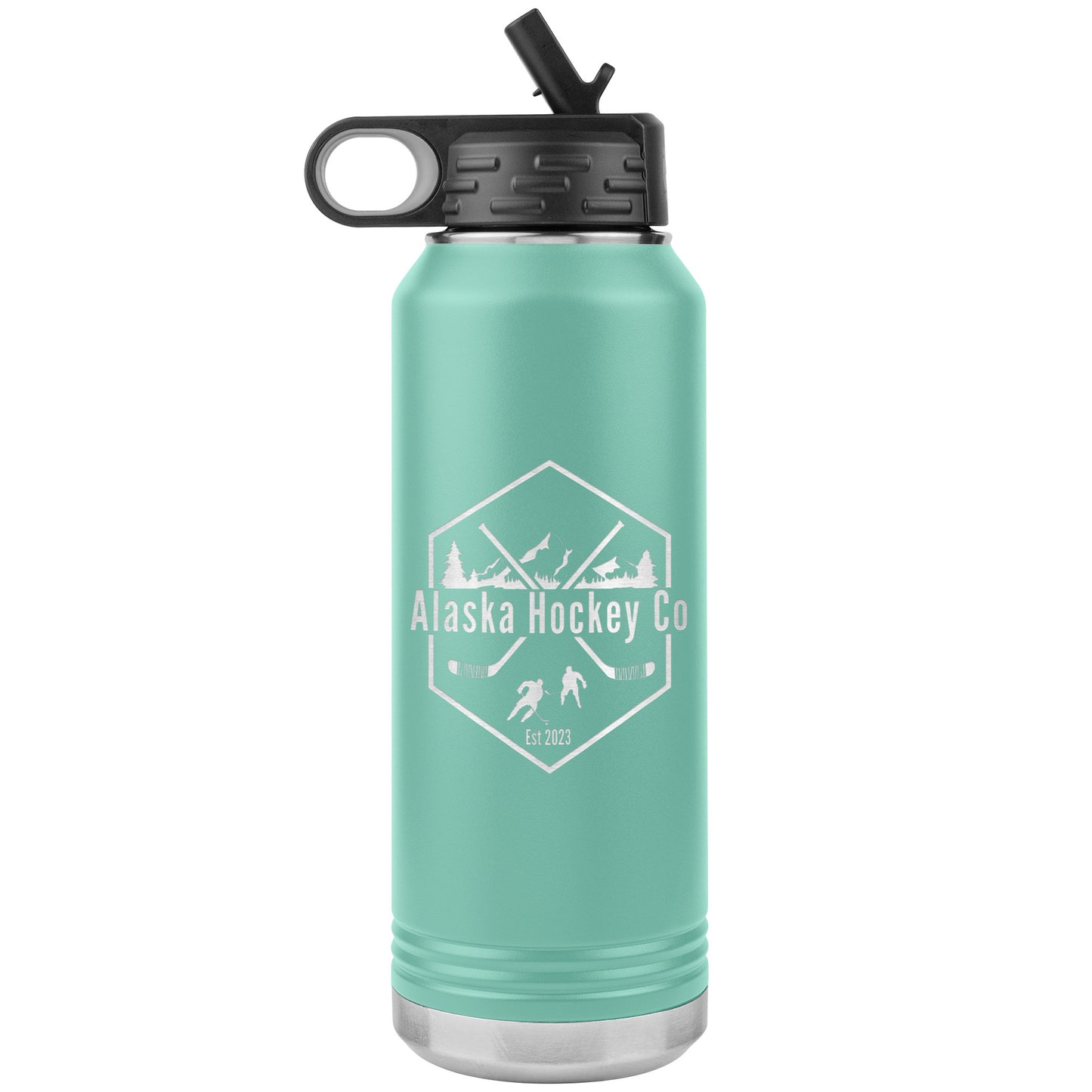 Alaska Hockey Co 32oz Insulated Water Bottle