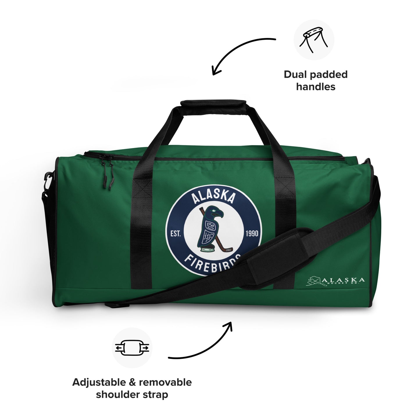 Alaska Firebirds Duffle Bag