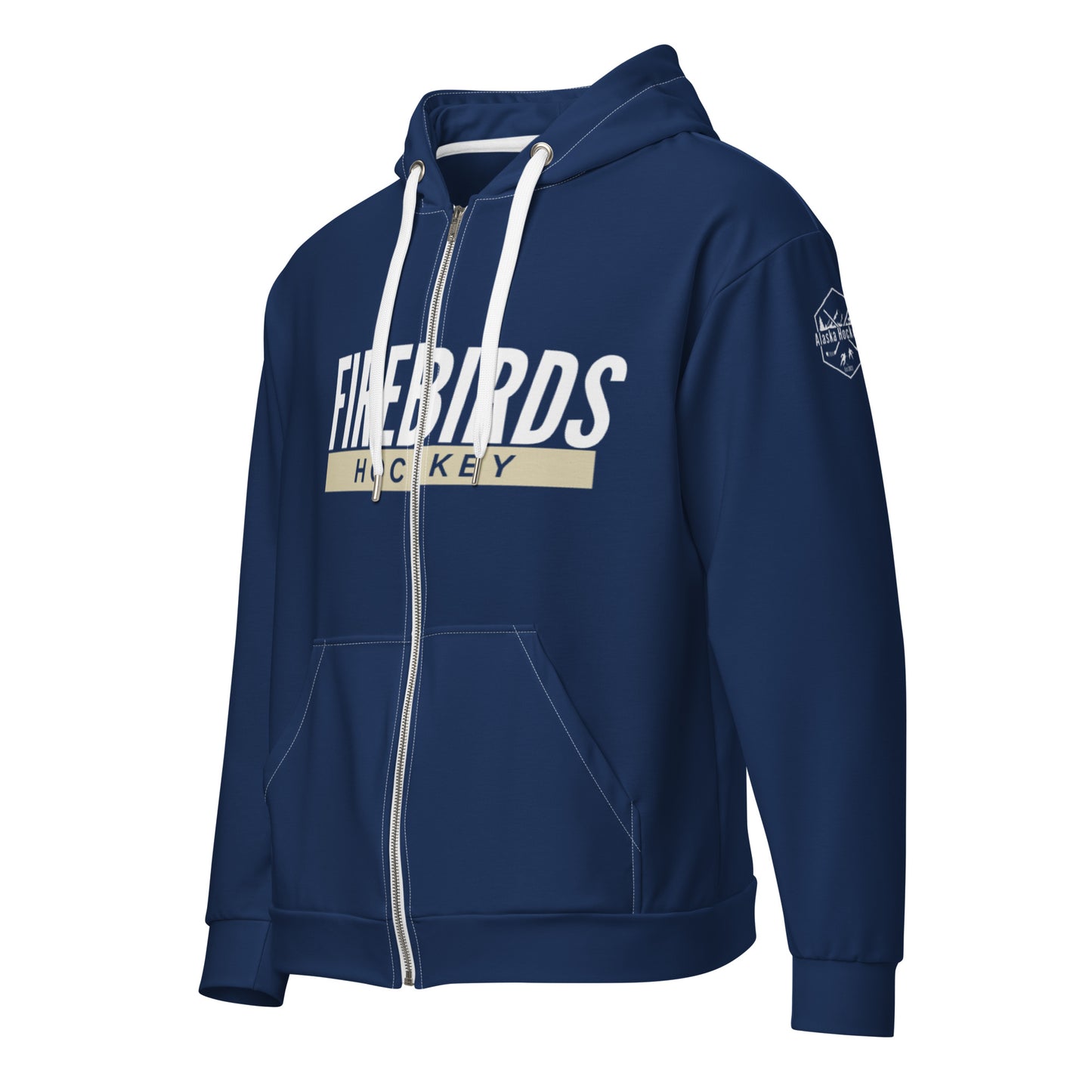 Alaska Firebirds Blue Impact Zip Hoodie