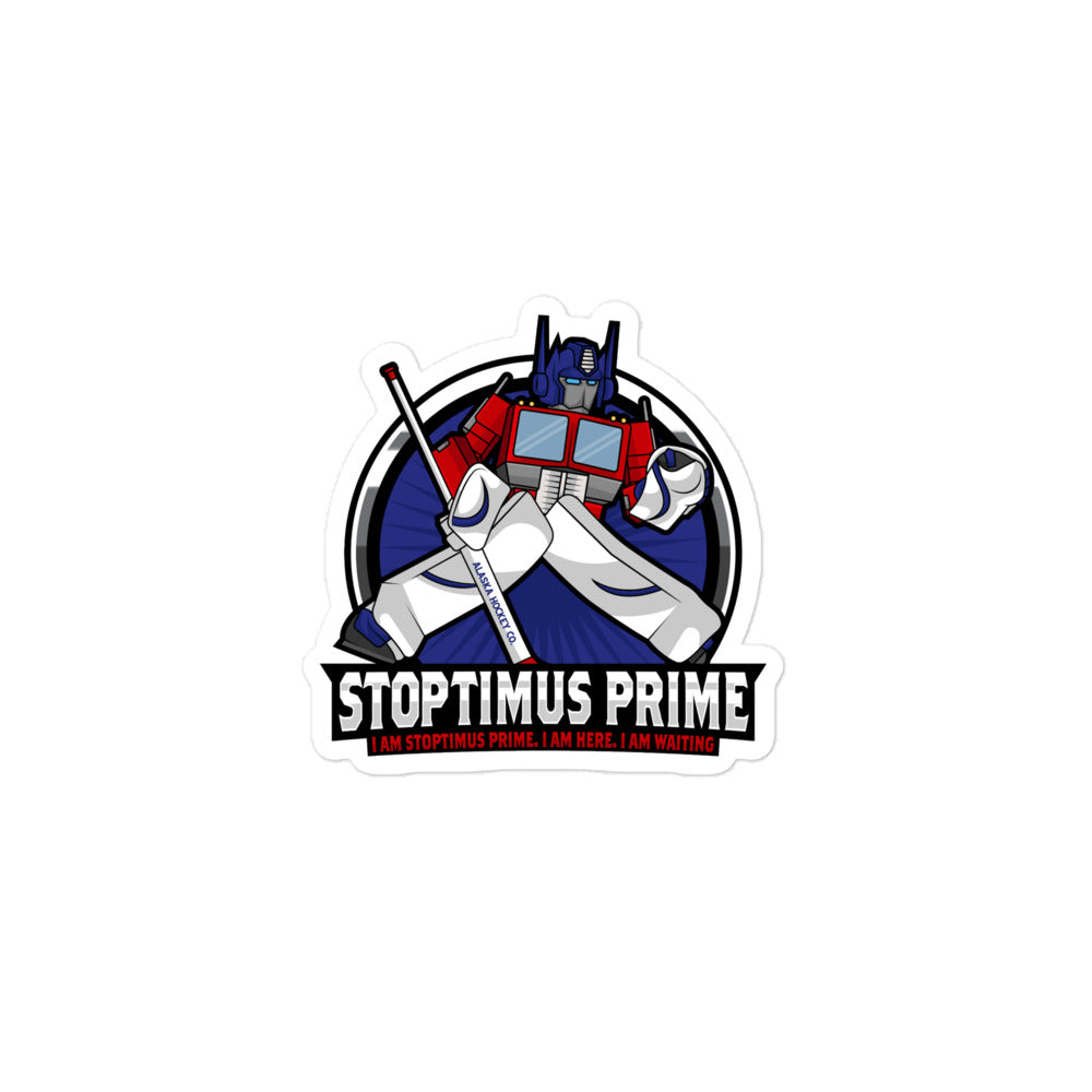 Stoptimus Prime Sticker