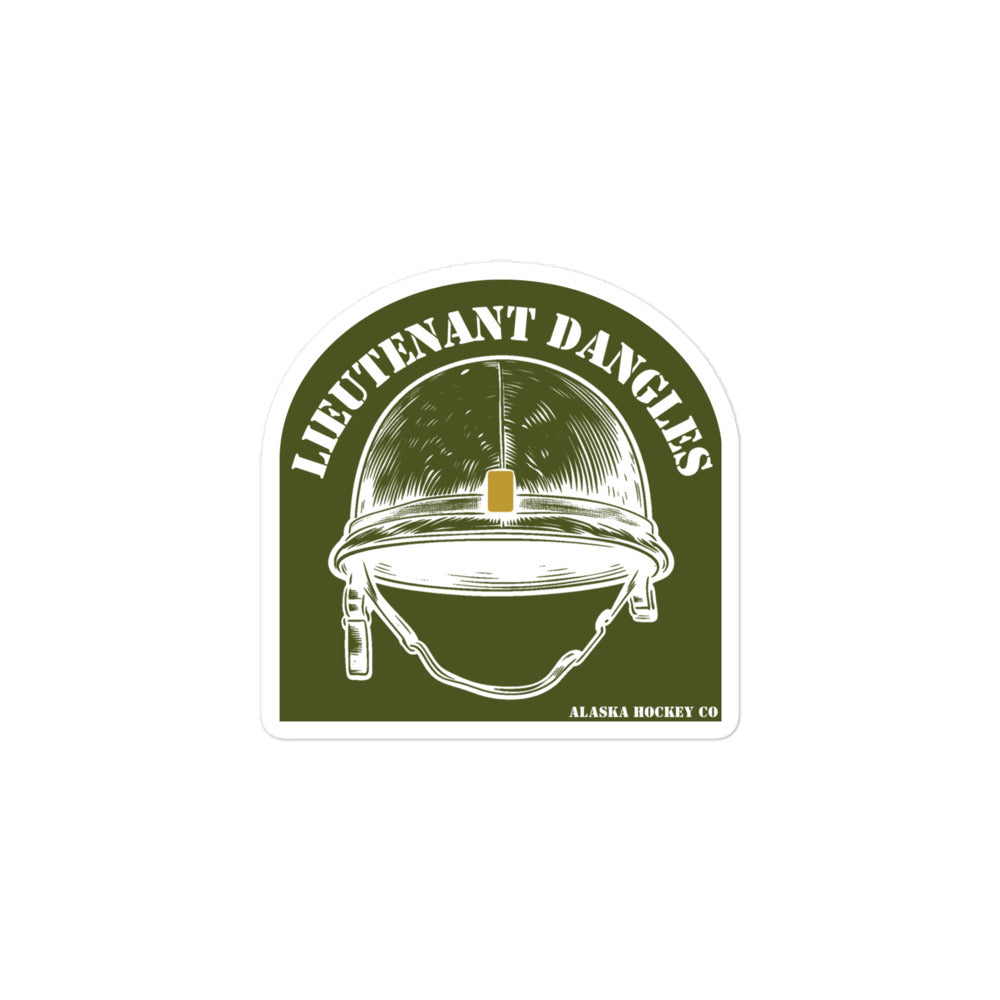 Lieutenant Dangles Sticker