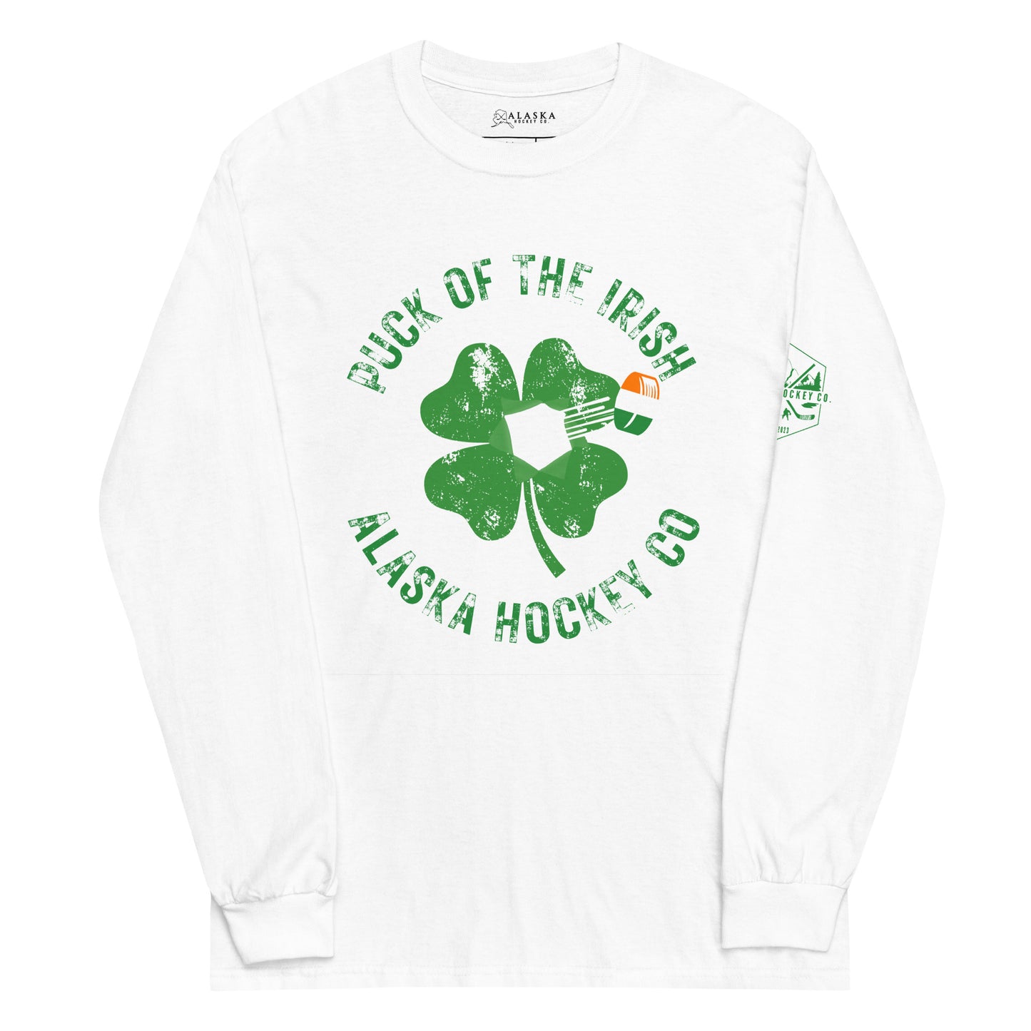Puck of the Irish Unisex Long Sleeve T-Shirt