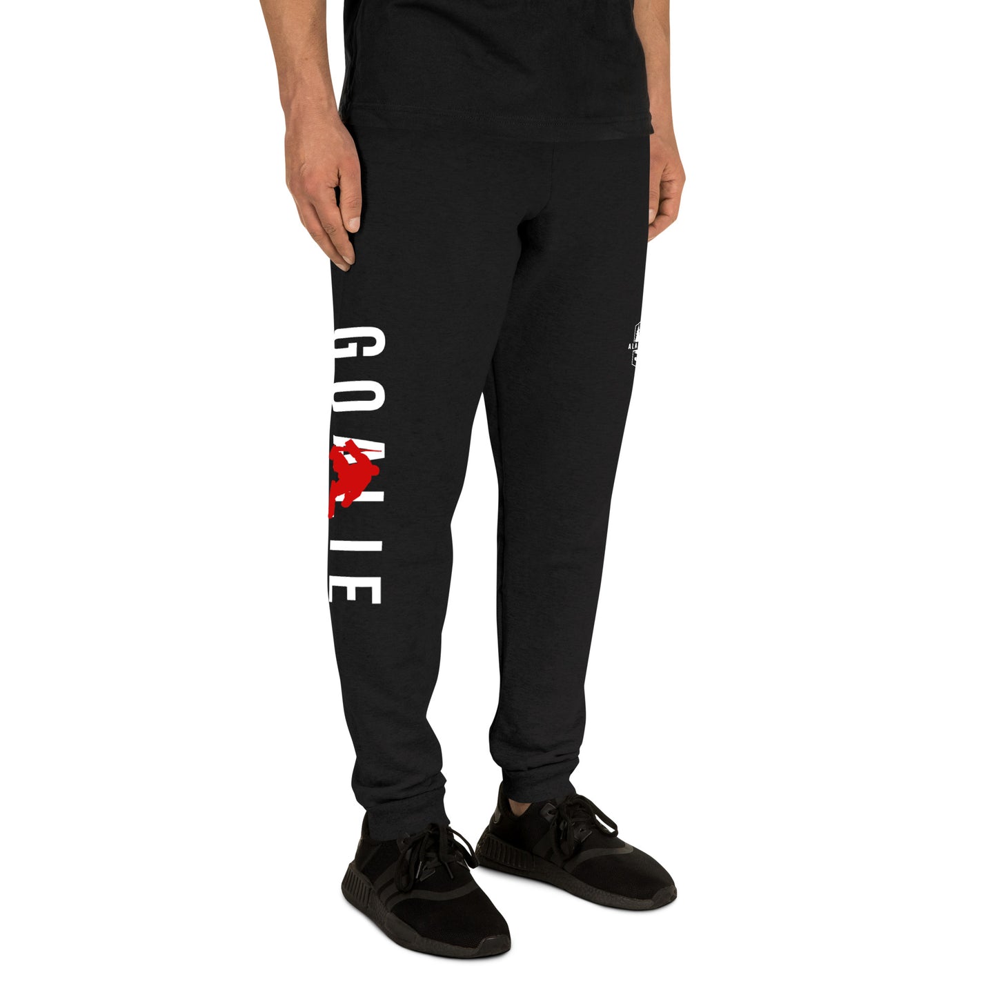 Goalie Silhouette Unisex Joggers