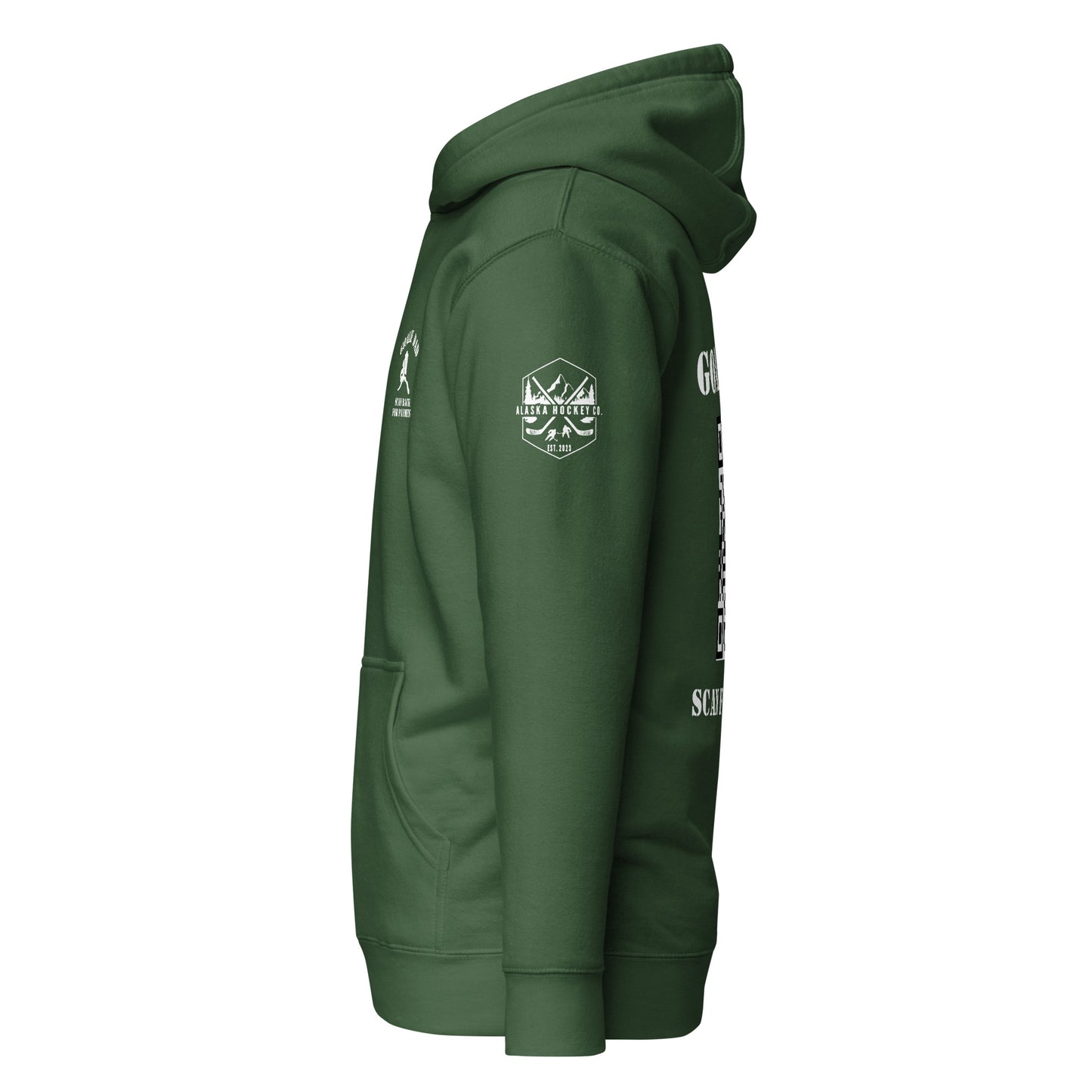 Goalie Dad Scan for Payment Hoodie