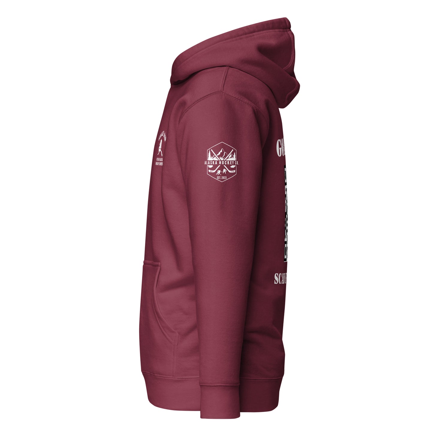 Goalie Dad Scan for Payment Hoodie