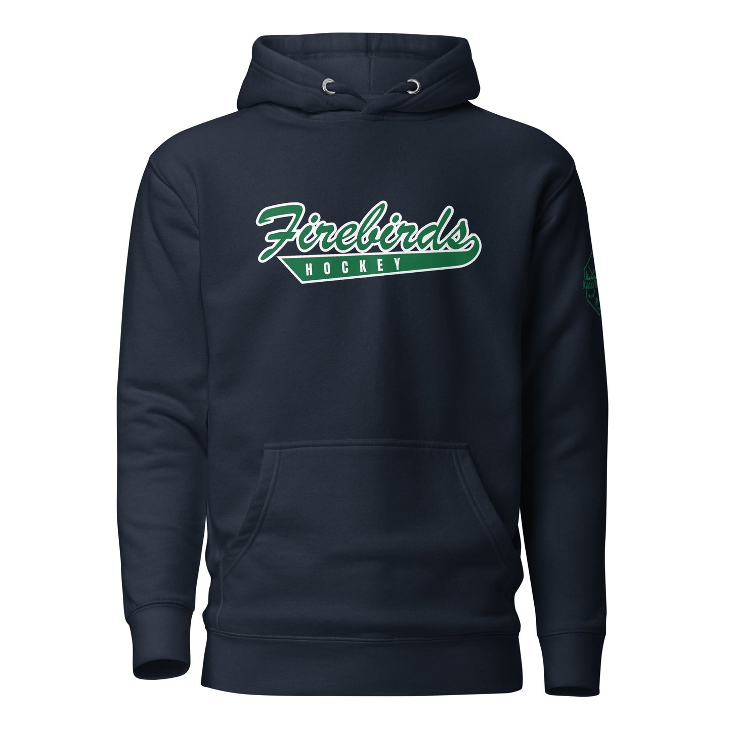 Alaska Firebirds Hockey Script Unisex Hoodie