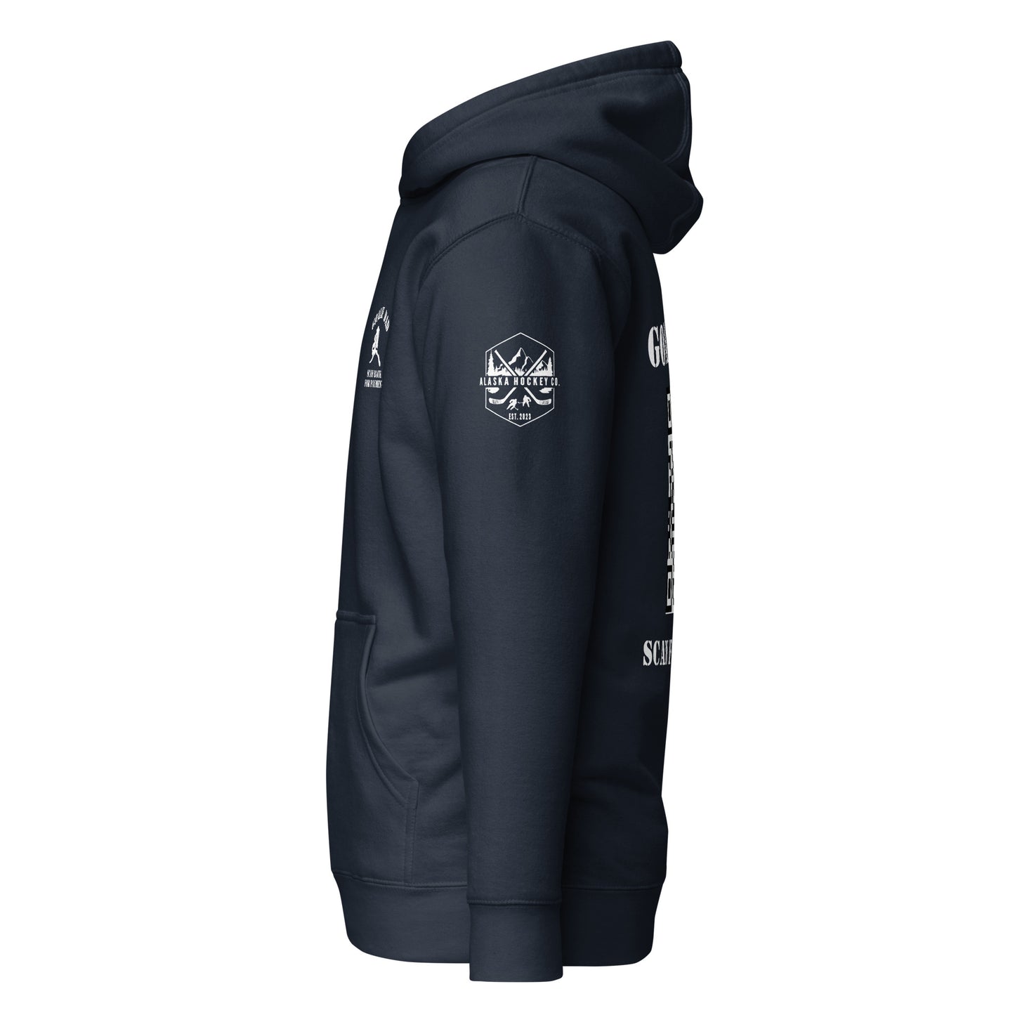 Goalie Dad Scan for Payment Hoodie