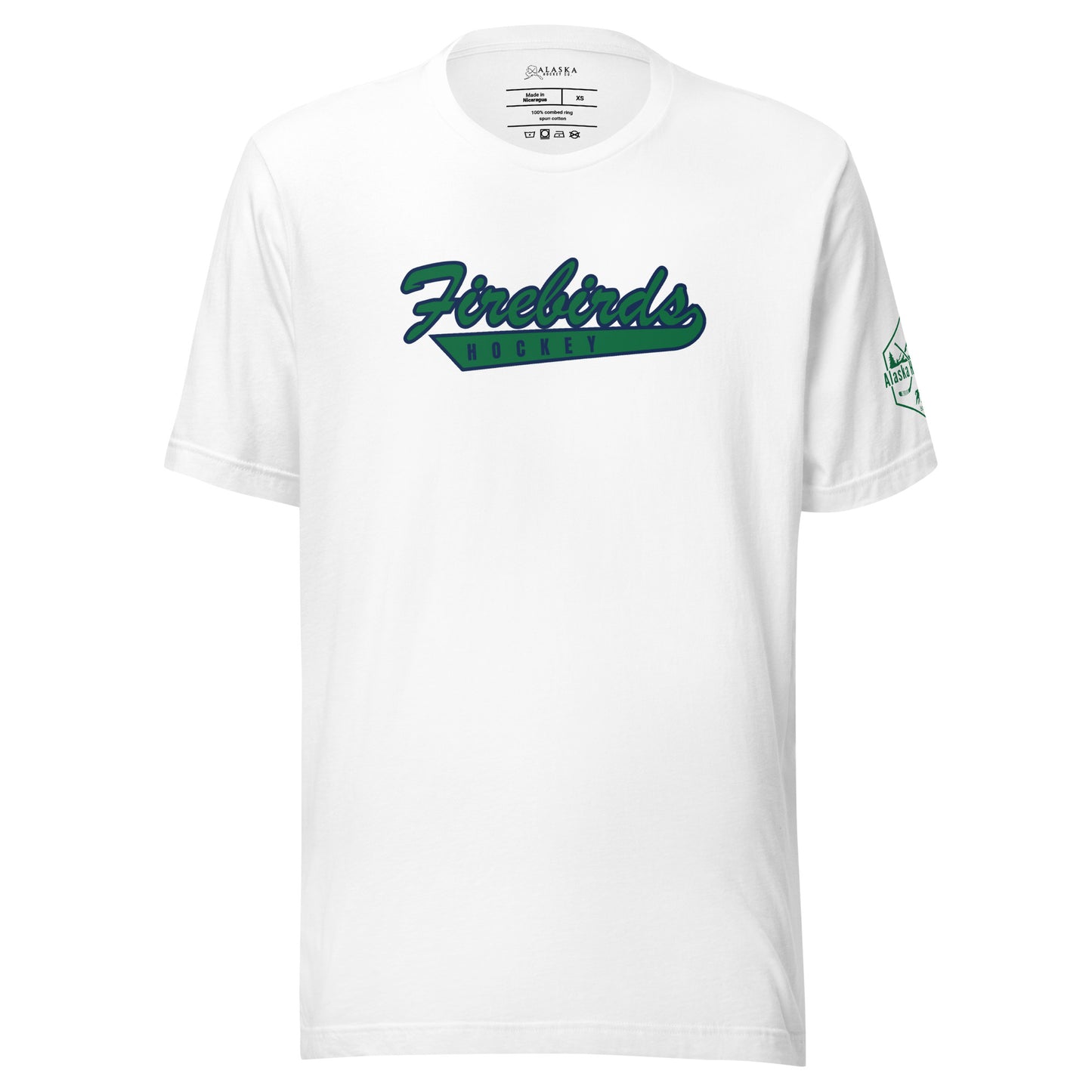 Alaska Firebirds Hockey Script Unisex T-Shirt