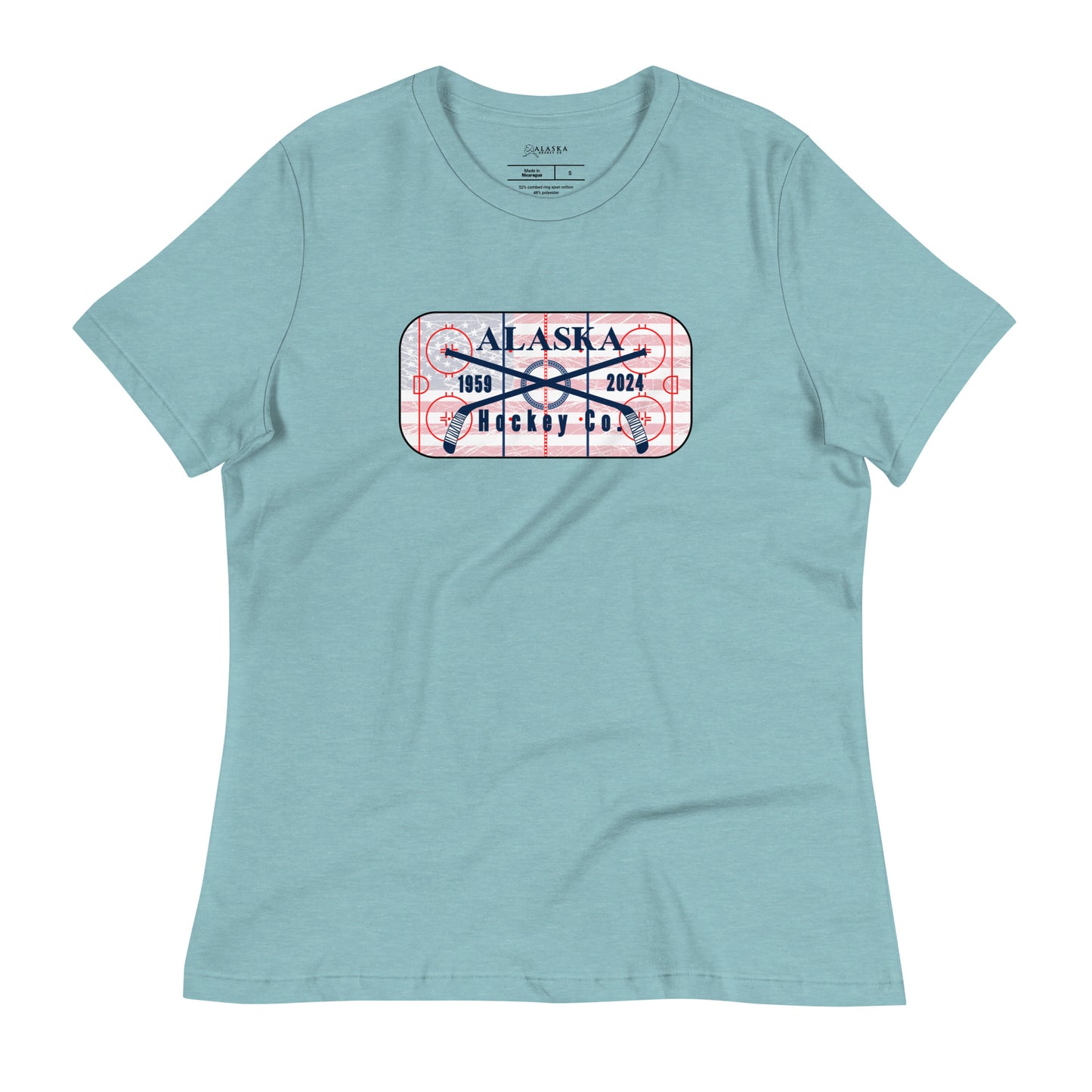 Flag Rink Women's Relaxed T-Shirt