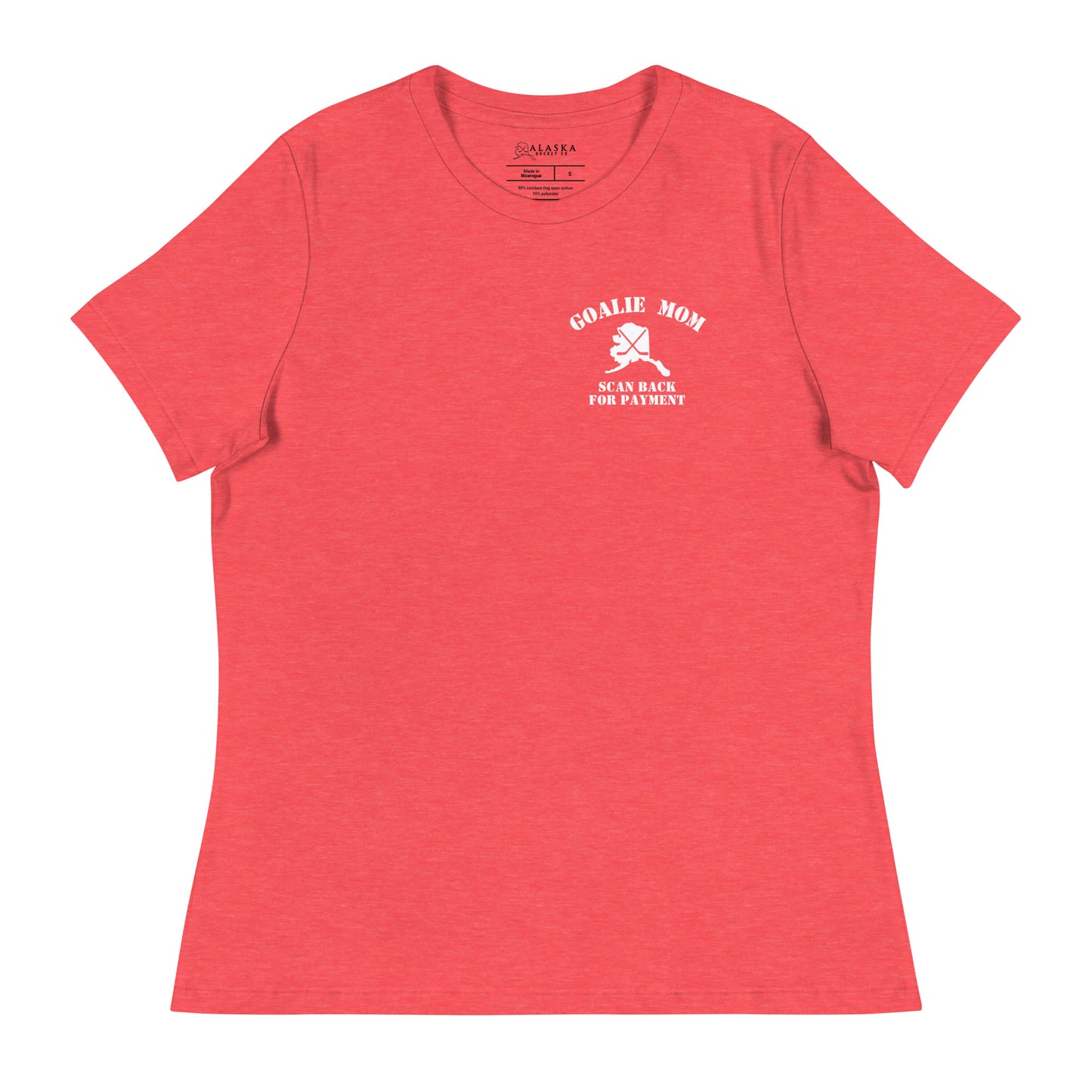 Goalie Mom Scan for Payment T-Shirt