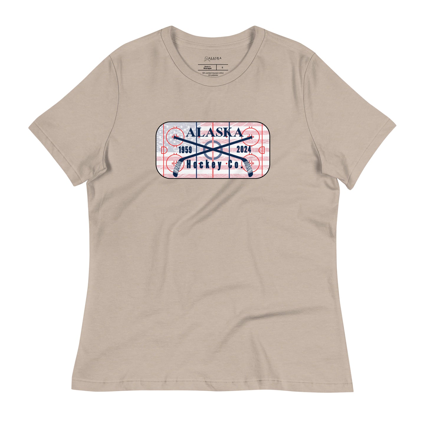 Flag Rink Women's Relaxed T-Shirt