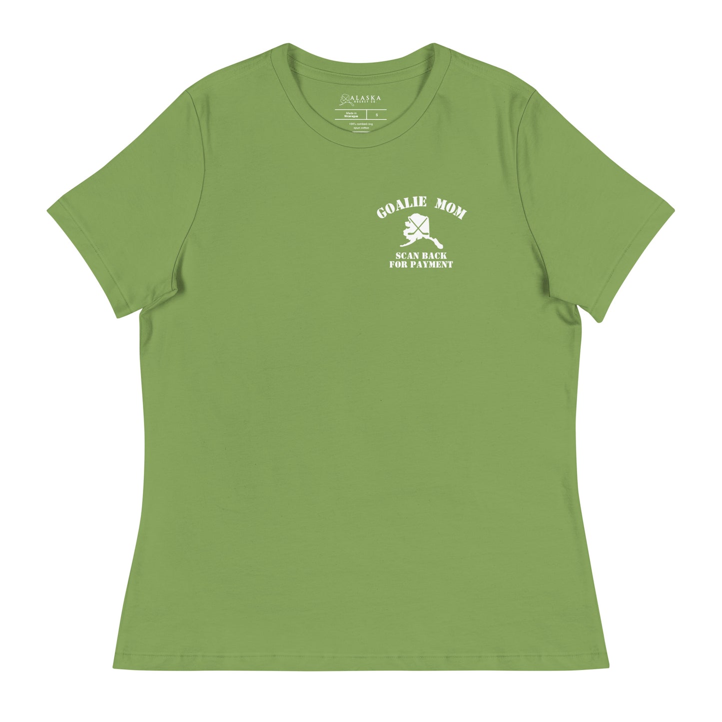 Goalie Mom Scan for Payment T-Shirt