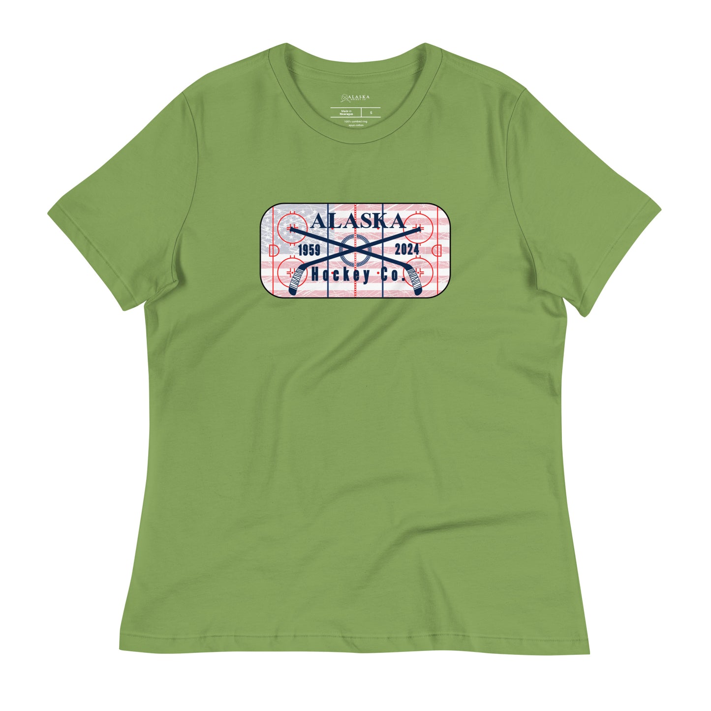 Flag Rink Women's Relaxed T-Shirt