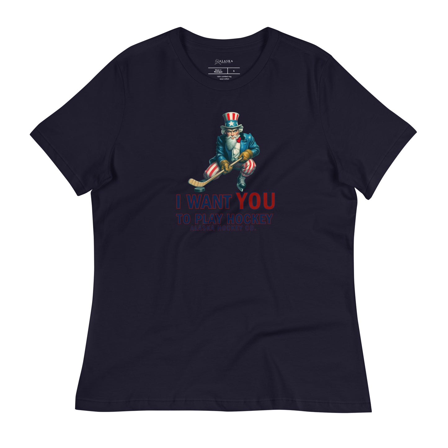 Uncle Sam Women's Relaxed T-Shirt