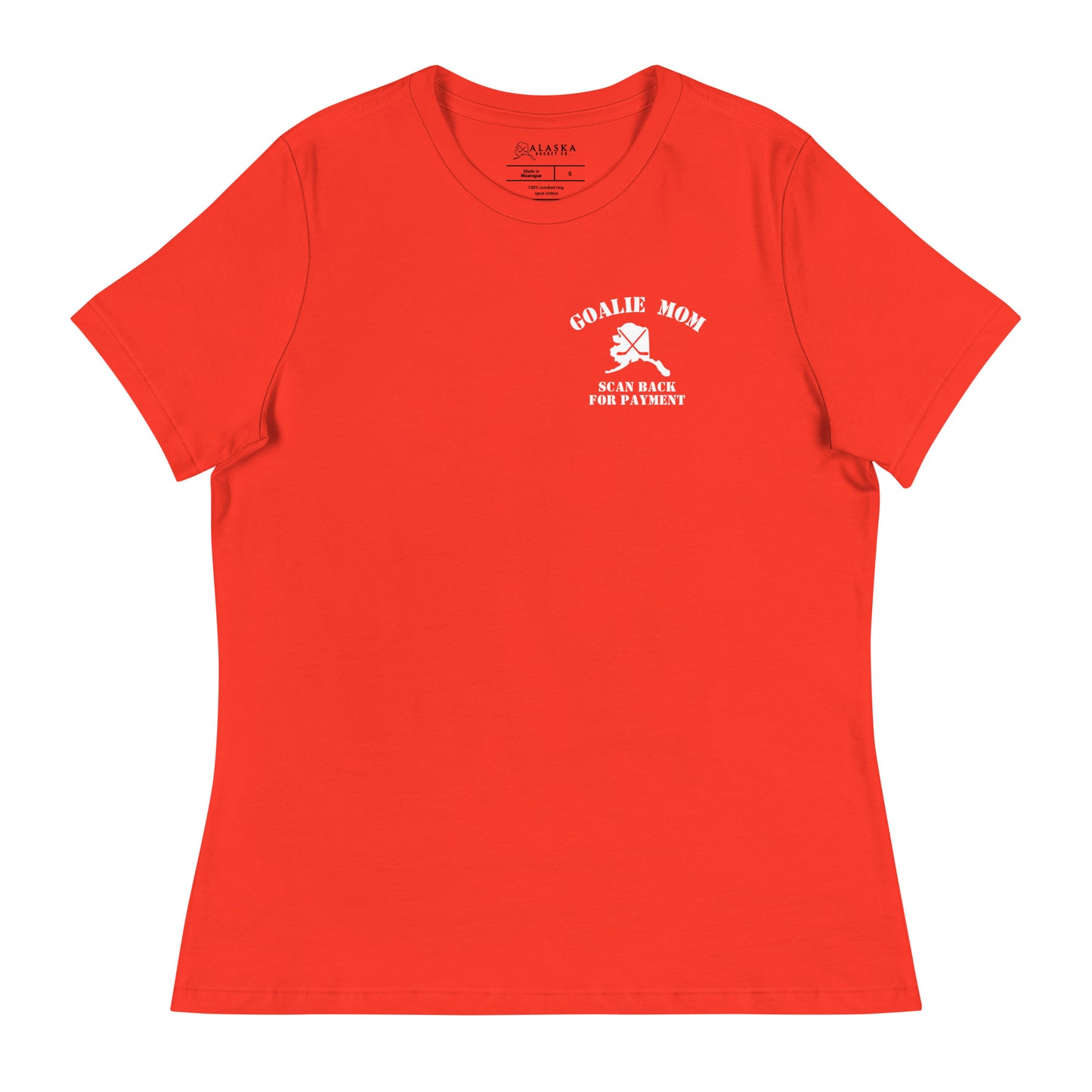 Goalie Mom Scan for Payment T-Shirt