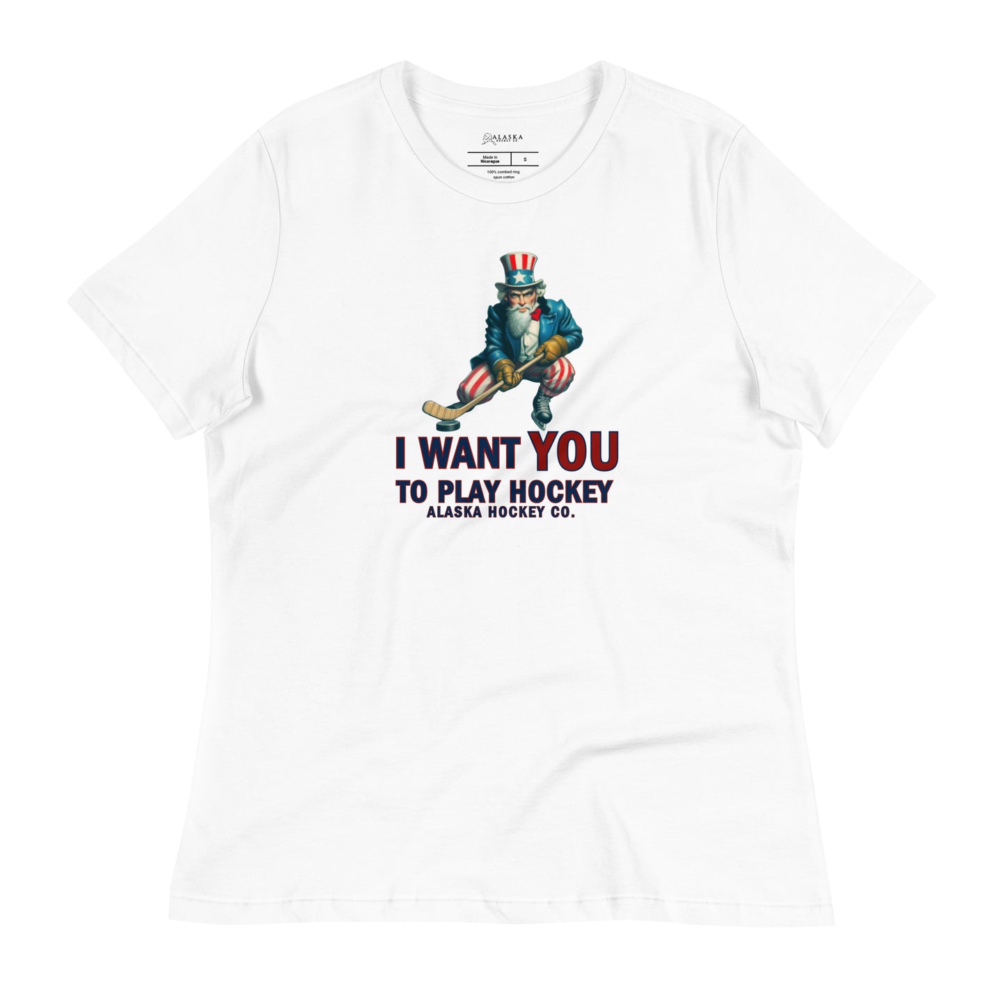 Uncle Sam Women's Relaxed T-Shirt
