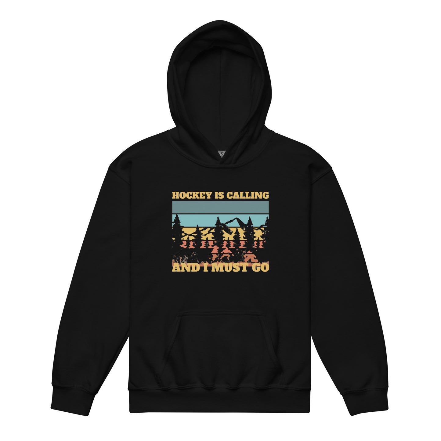 Hockey Is Calling Kids Hoodie