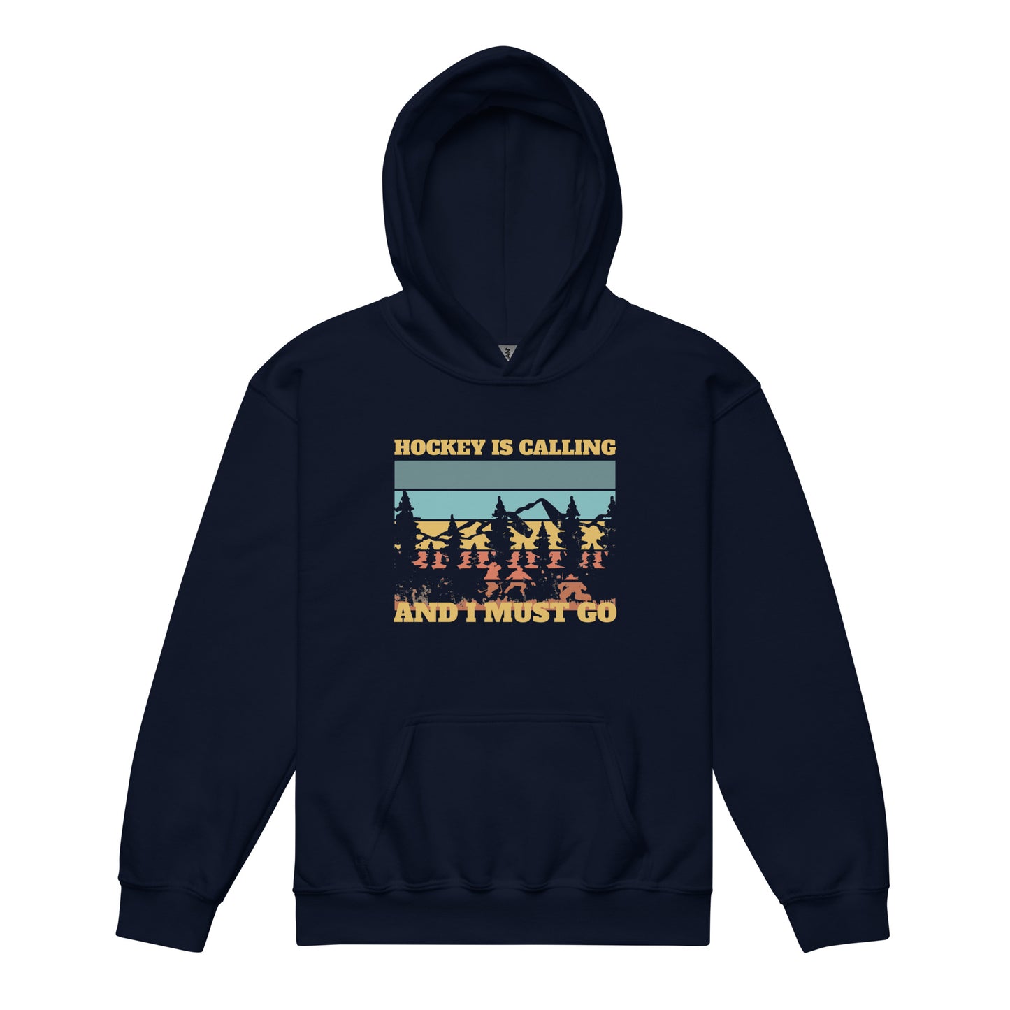 Hockey Is Calling Kids Hoodie