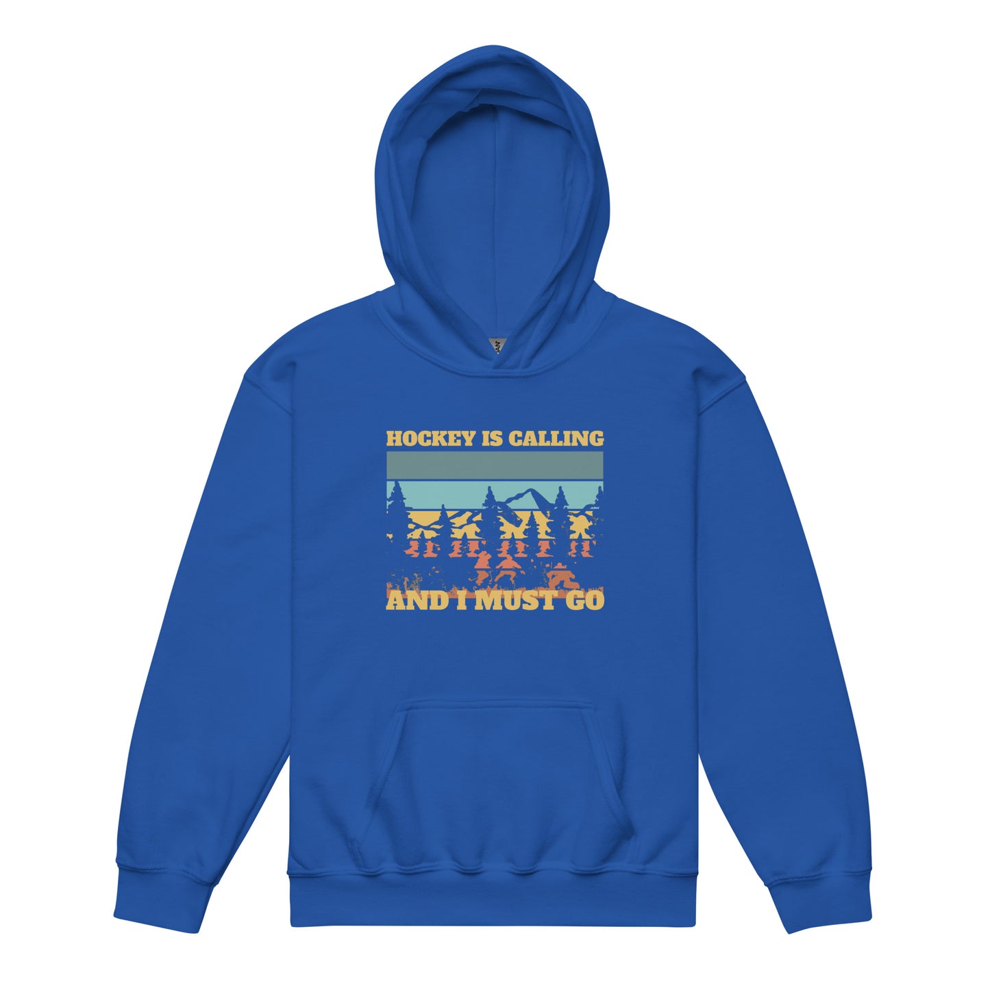 Hockey Is Calling Kids Hoodie