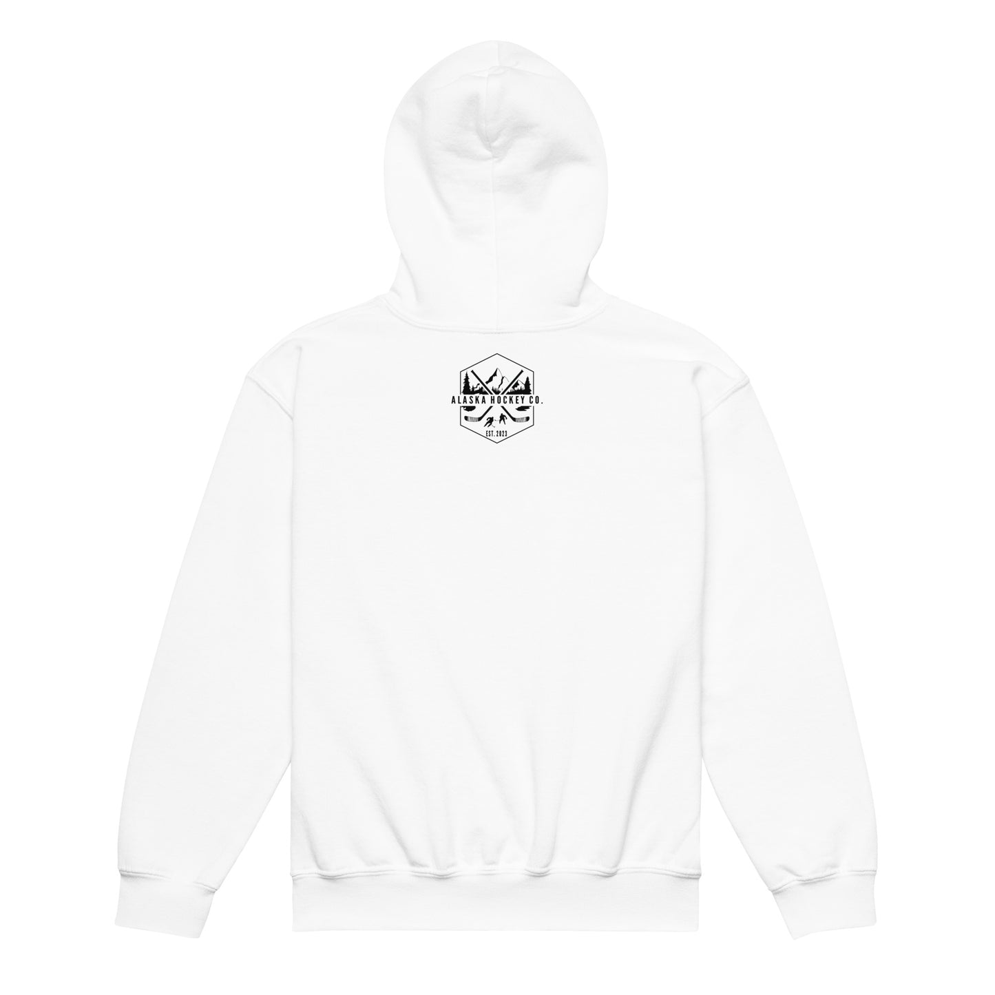 Goalie Silhouette Kids Hoodie