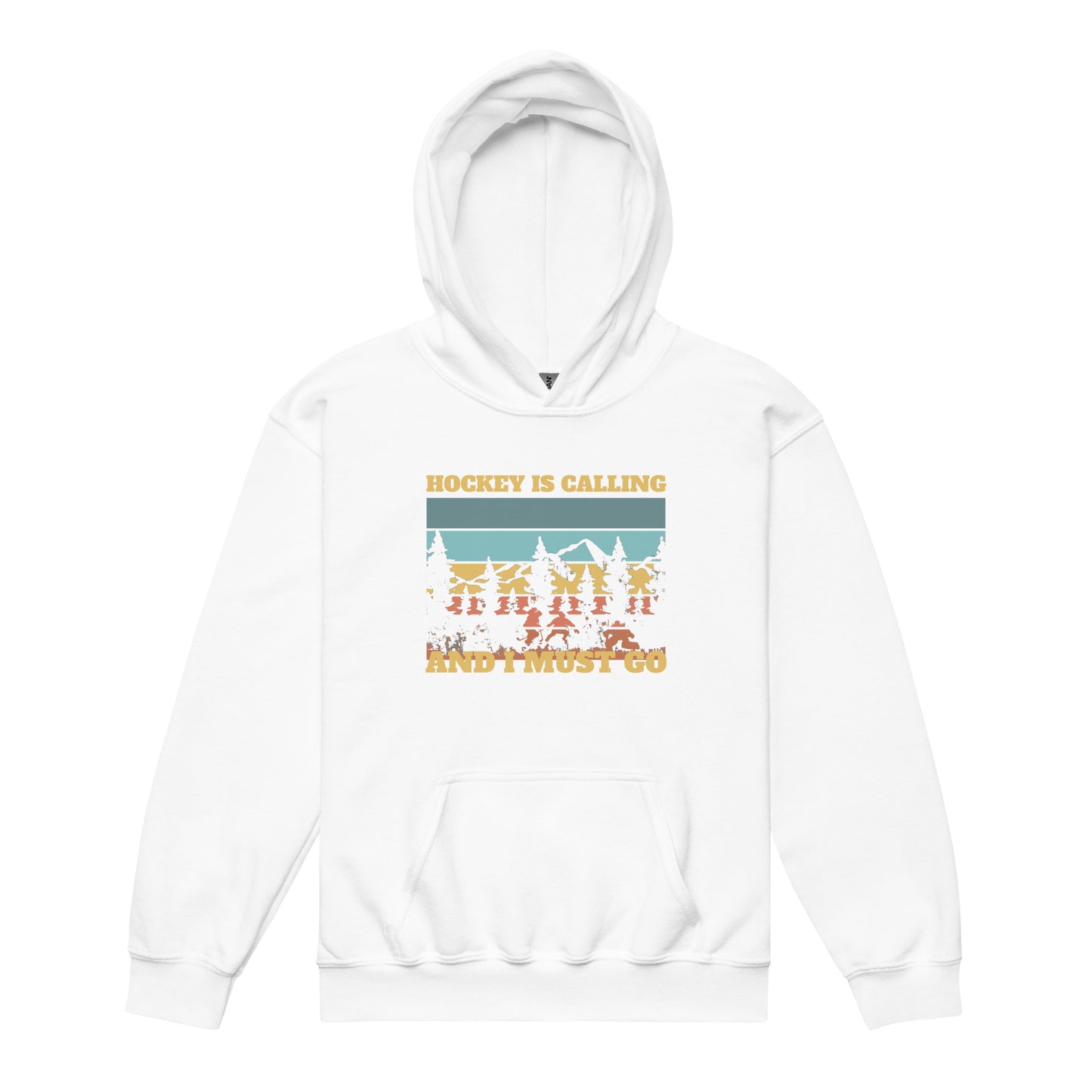 Hockey Is Calling Kids Hoodie