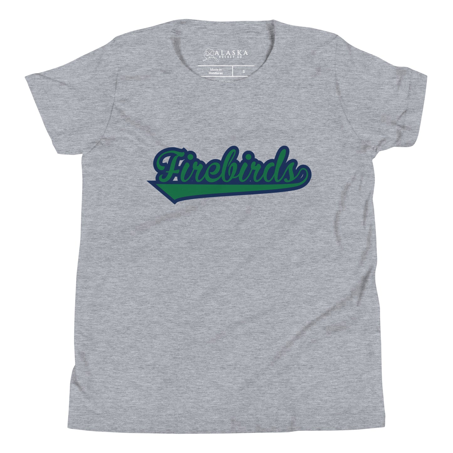 Alaska Firebirds Script Kids T-Shirt