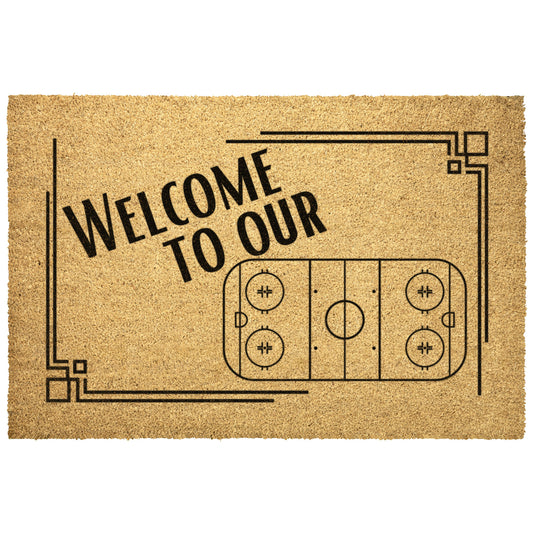 Welcome to Our Rink Mat
