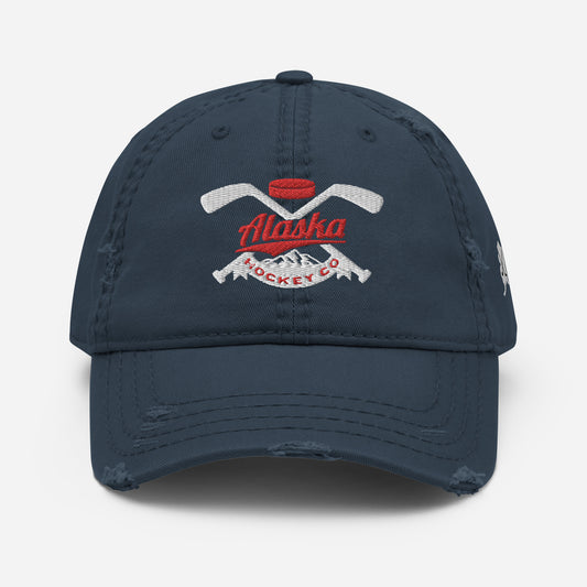 Alaska Banner Distressed Dad Hat