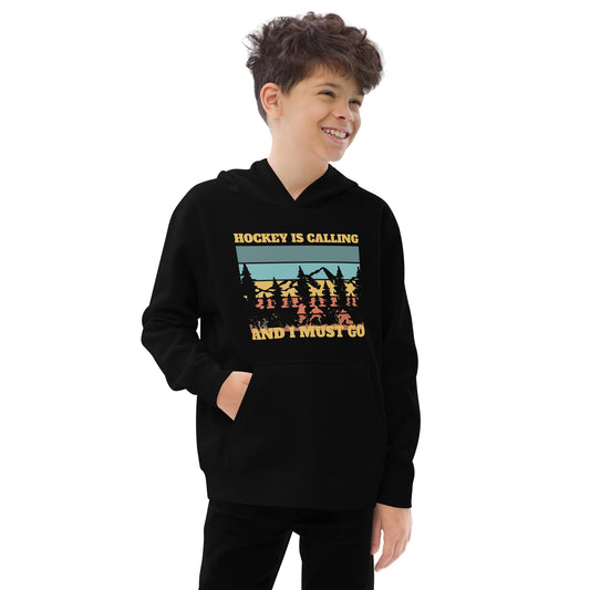 Hockey Is Calling Kids Hoodie