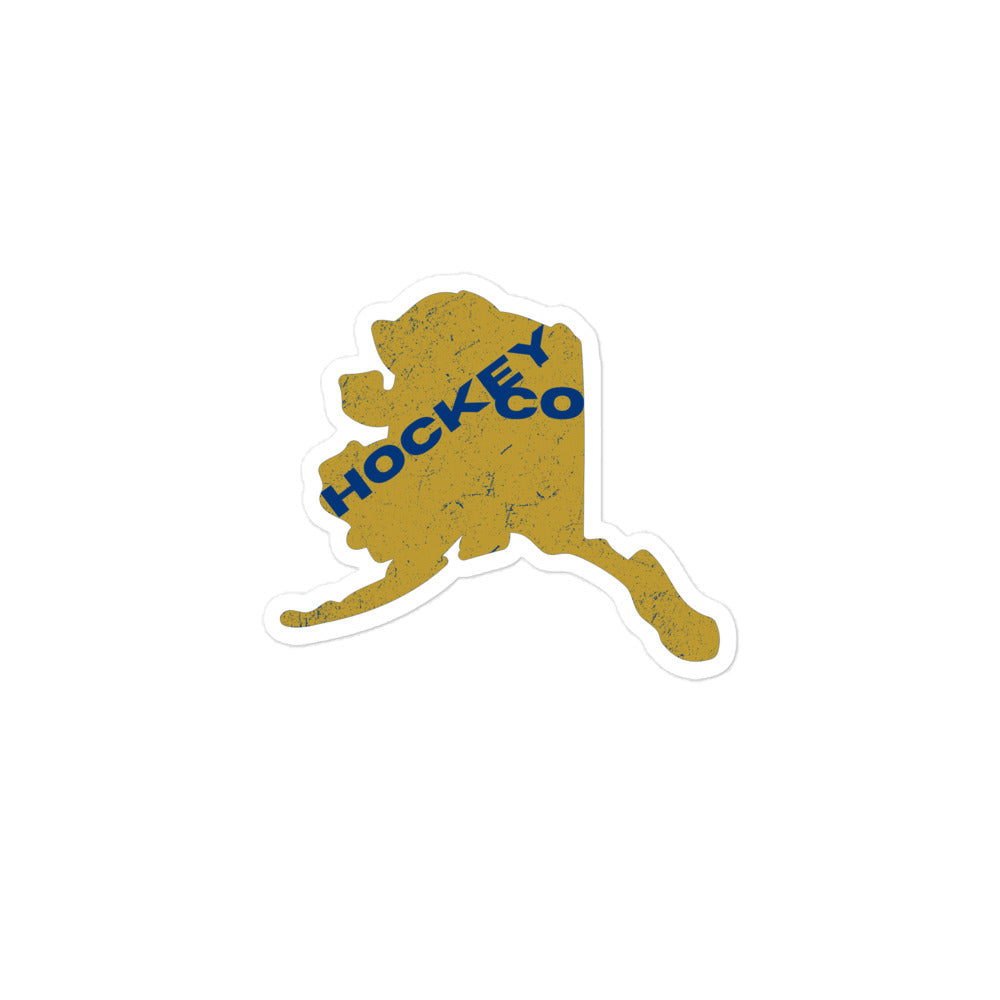 Alaska Cod Sticker Alaska Colors Sticker – Alaska Hockey Co.
