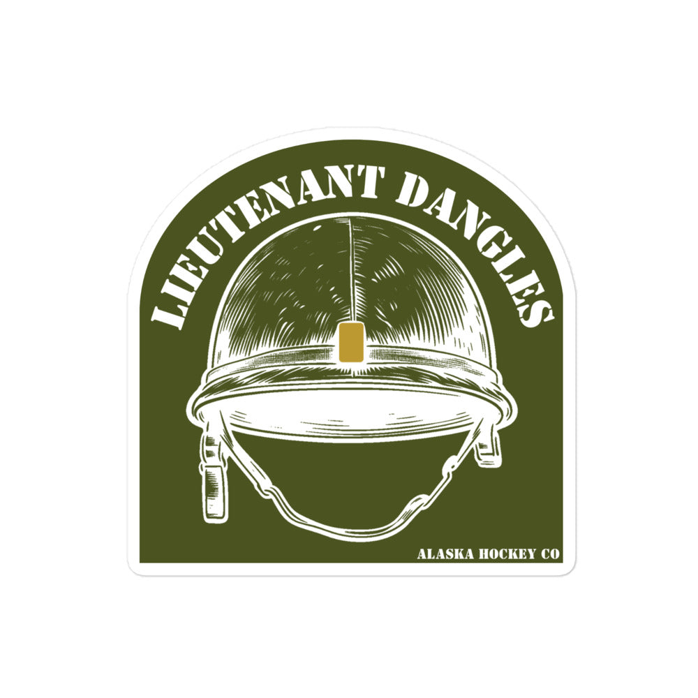 Lieutenant Dangles Sticker