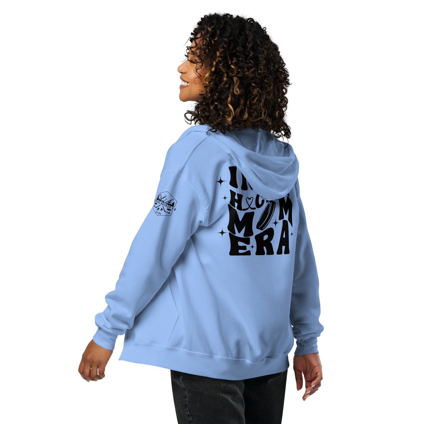 Hockey Mom Era Zip Hoodie