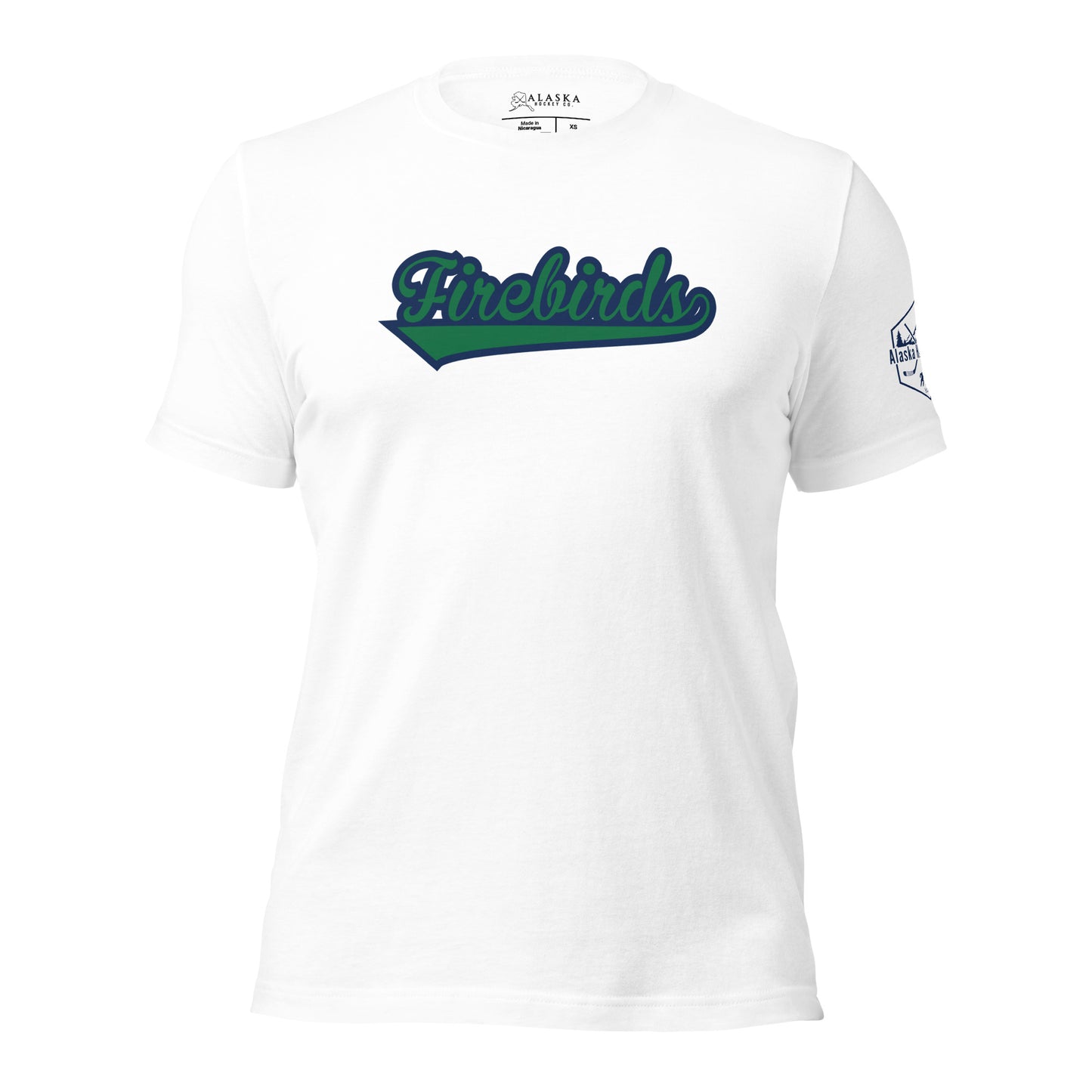 Alaska Firebirds Script T-Shirt