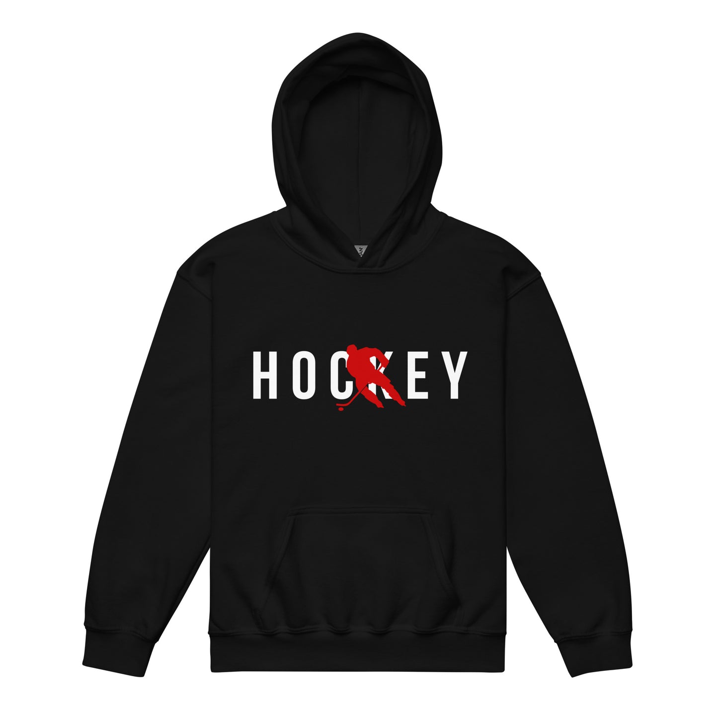 Hockey Silhouette Kids Hoodie