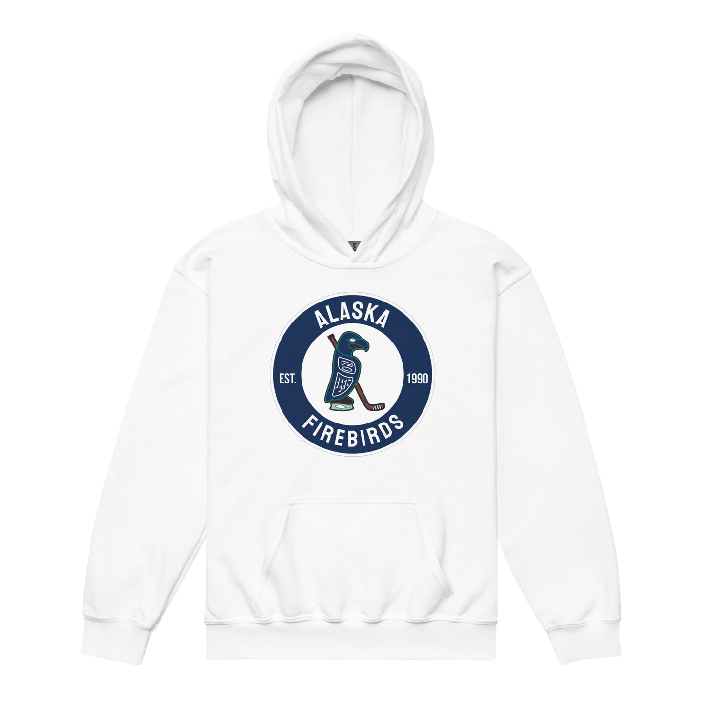 Alaska Firebirds Logo Kids Hoodie